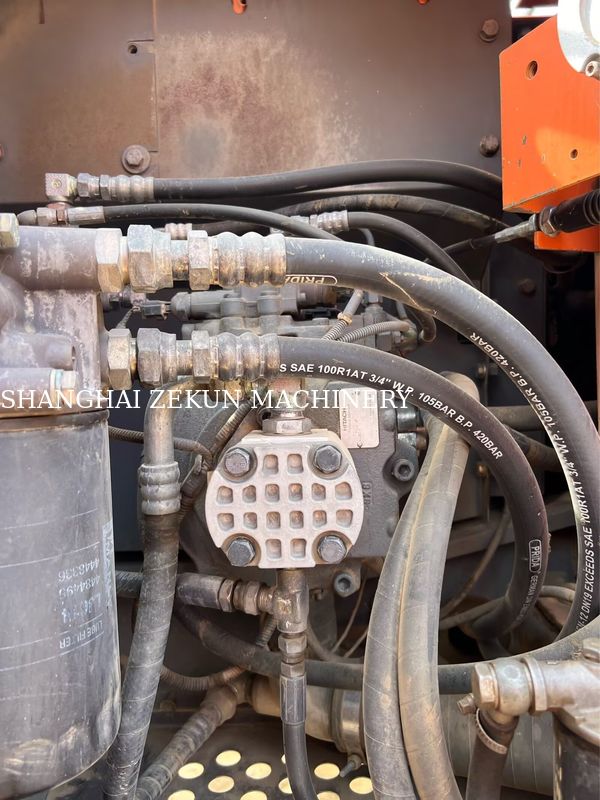 Używany Ekskawator Hitachi ZX130-6 z prędkością 11053h 4.6m Długość wiatru 34.3 MPa Ciśnienie hydrauliczne