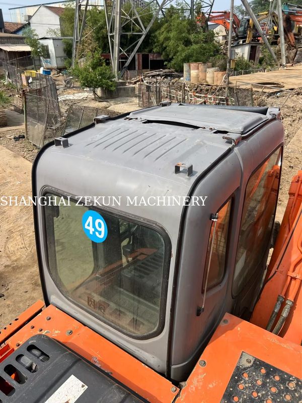 Używany Ekskawator Hitachi ZX130-6 z prędkością 11053h 4.6m Długość wiatru 34.3 MPa Ciśnienie hydrauliczne