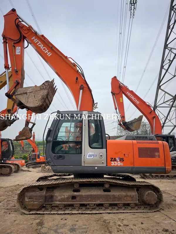 Koparka Hitachi ZX200-3G 10658h Długość ramienia 2,94 m Maksymalna wysokość kopania 620 mm