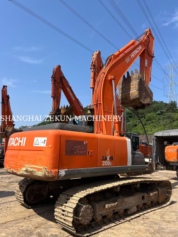 Hitachi ZX200-3G Ekskawator 12081hrs Prędkość jazdy 3,5 / 5,5 Km/h Kabina Funkcje Wielofunkcyjny wyświetlacz